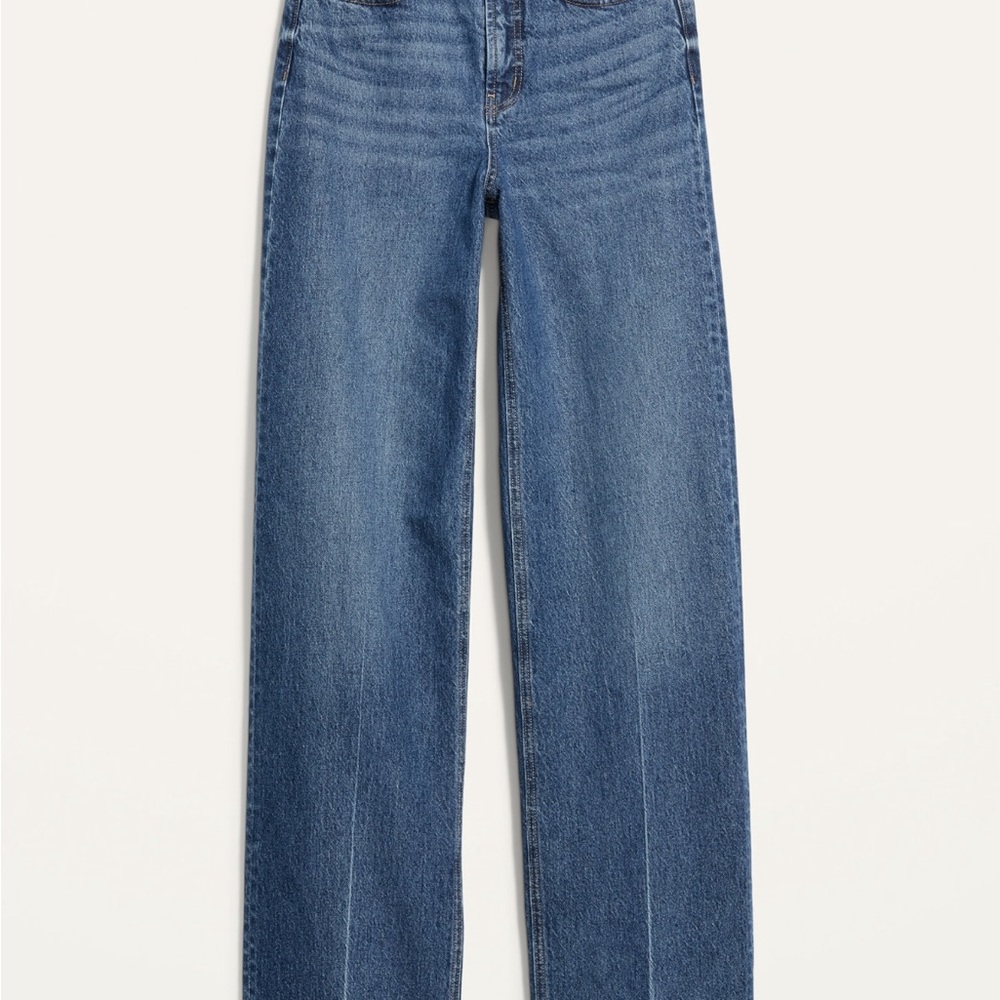 Old Navy extra High Rise Sky High Wide Leg Women's Jeans